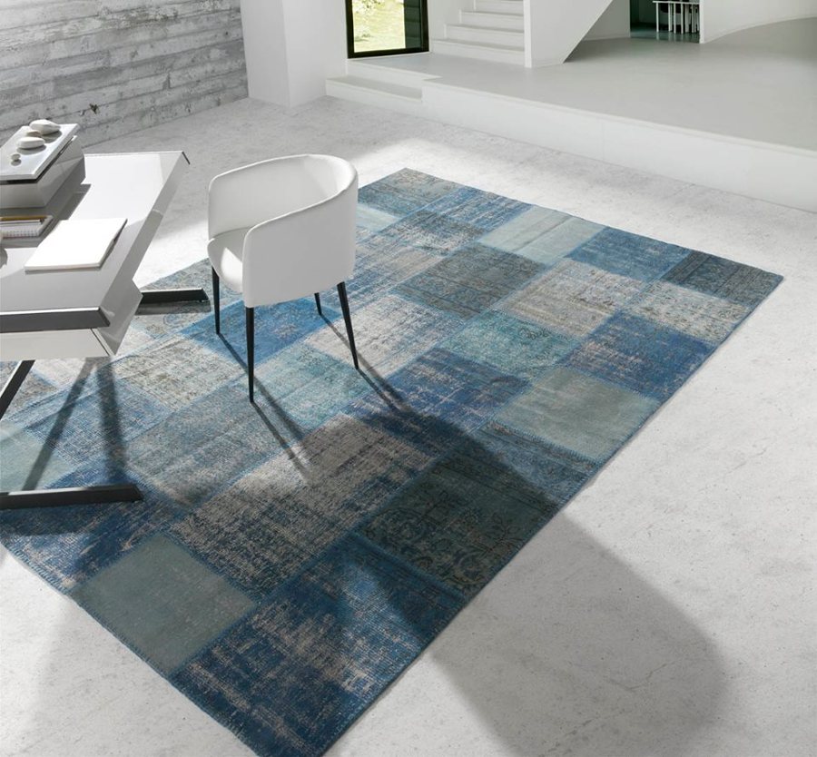 PATCHWORK AZZURRO