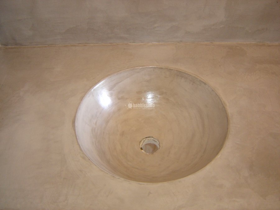 reforma con microcemento