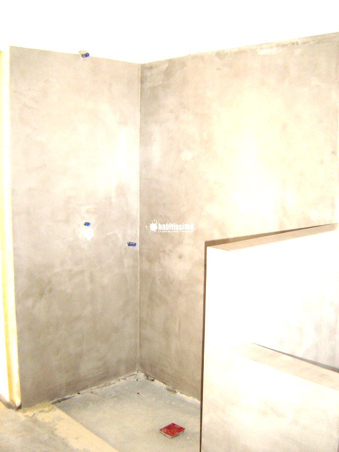 reforma con microcemento