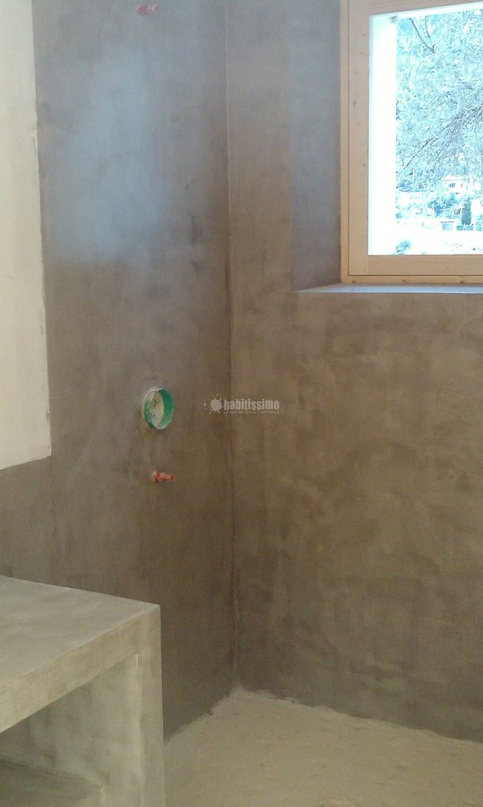 reforma con microcemento