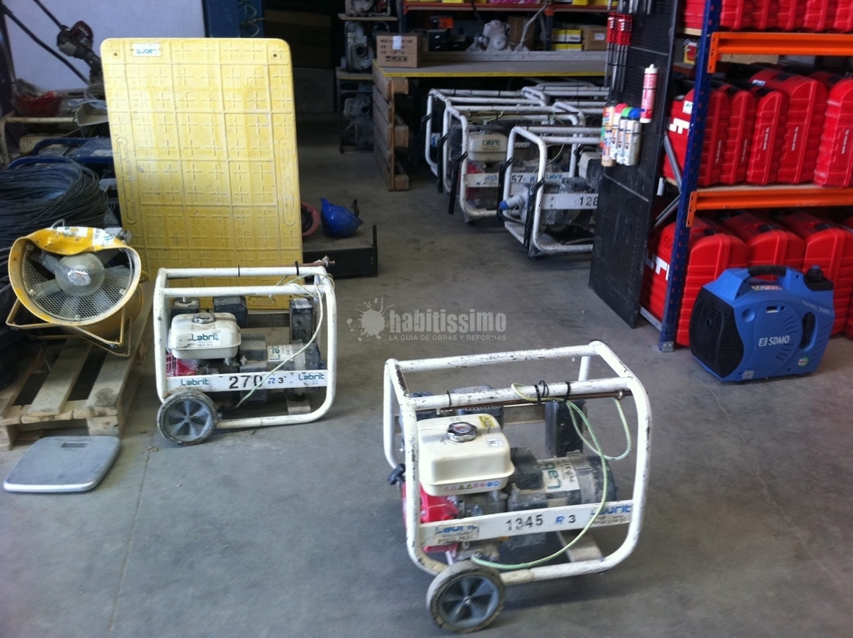 Alquiler Maquinaria, Motores Electricos, Herramientas Equipamiento