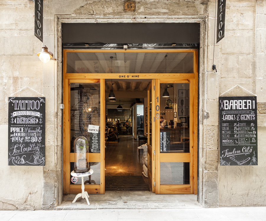 109, salon de tatuajes y barbería