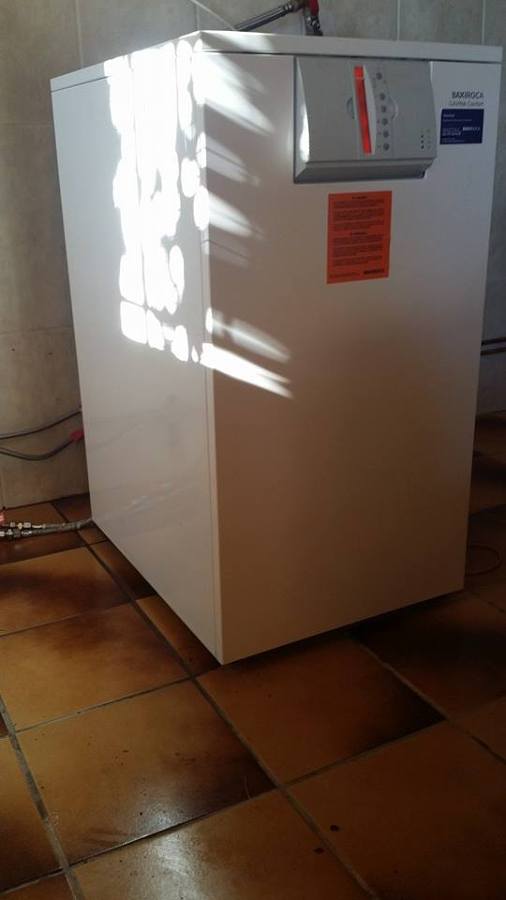 instalacion de caldera