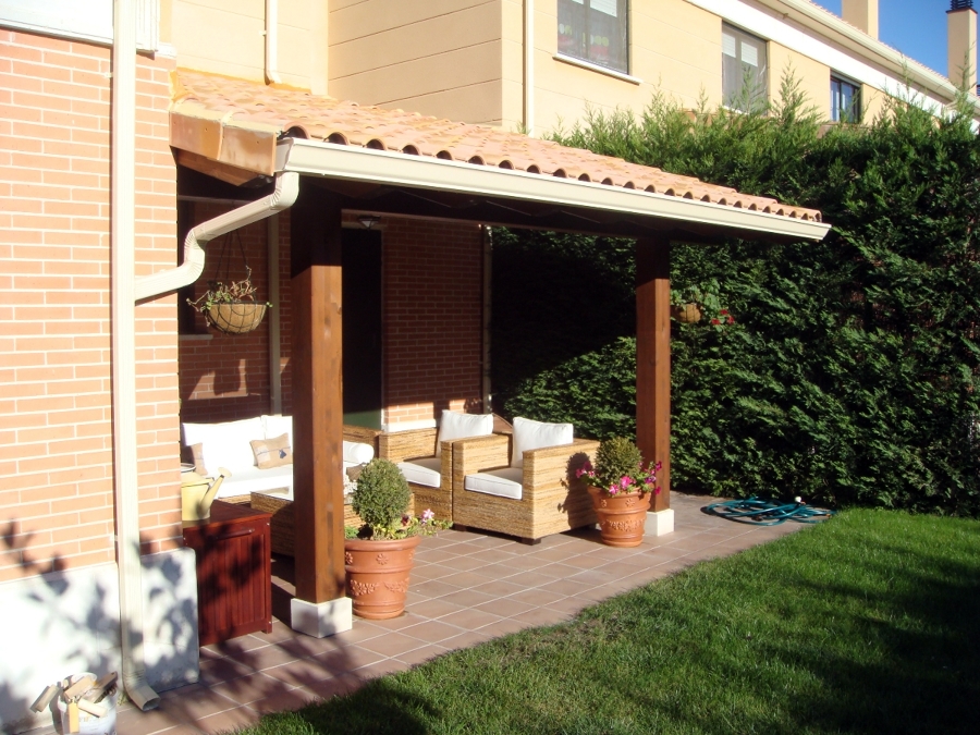 11-Porche de madera.