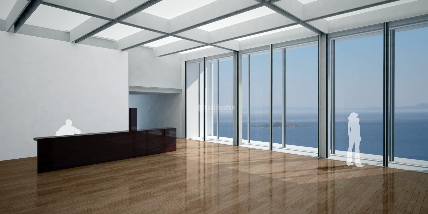 Sala en centro de visitantes