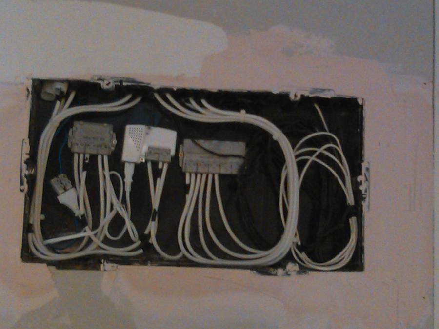 Caja de telecomunicaciones de vivienda