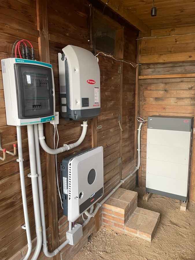 Hibridacion con Fronius Gen24 y Baterías BYD