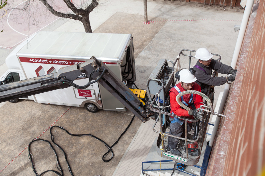 Instalación por el exterior