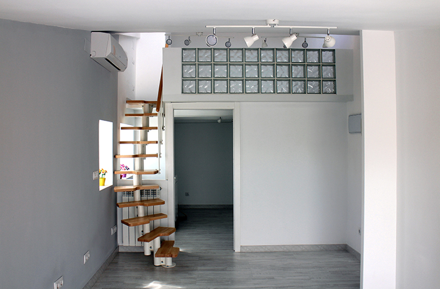 reforma ático en el centro de Madrid