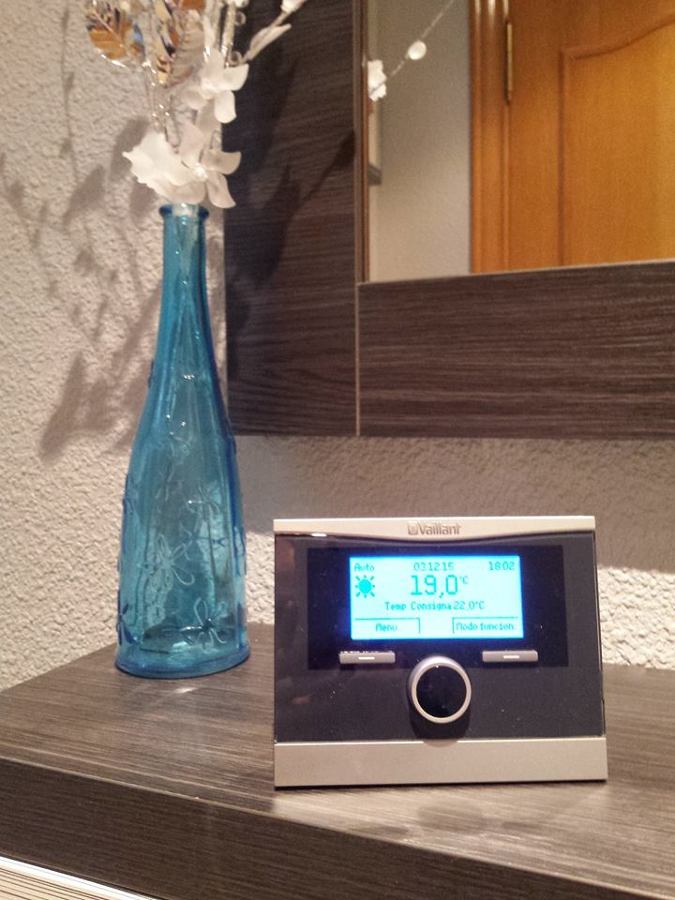 Termostato radio de una caldera Vaillant