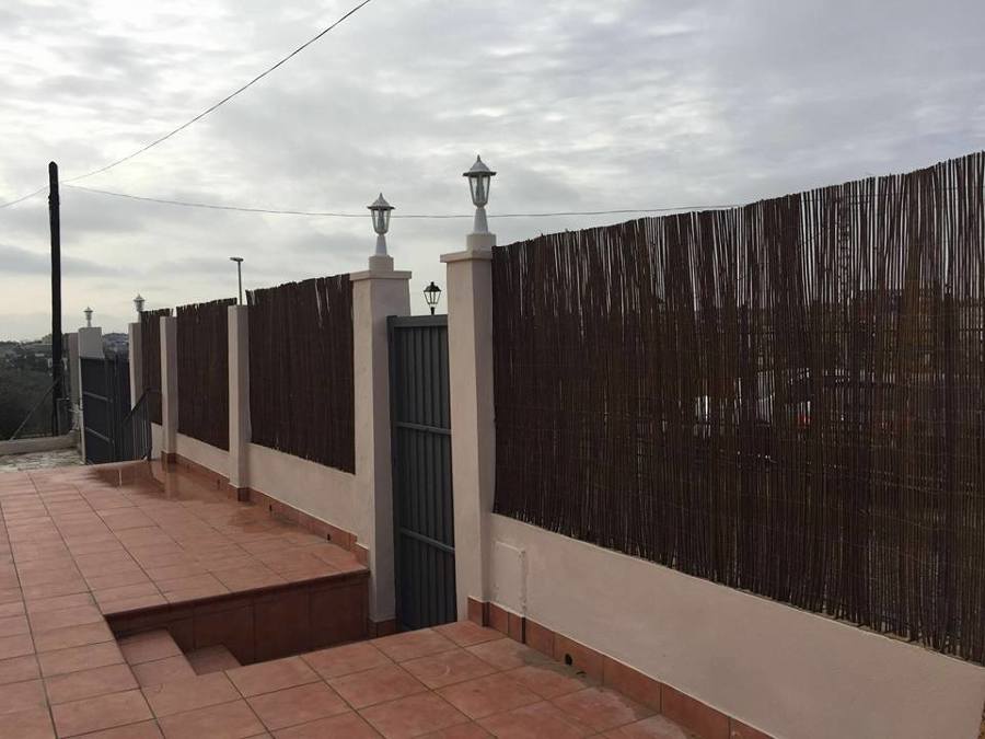 Trabajos de reforma en exteriores