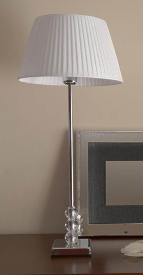 Detalle acabado pantalla de lampara