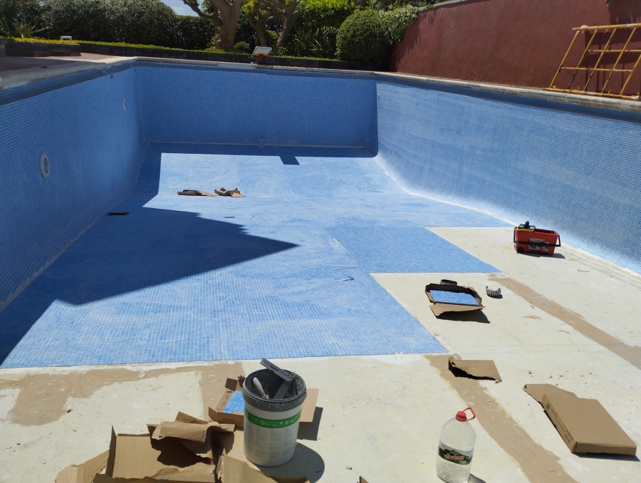 Alicatado de piscina