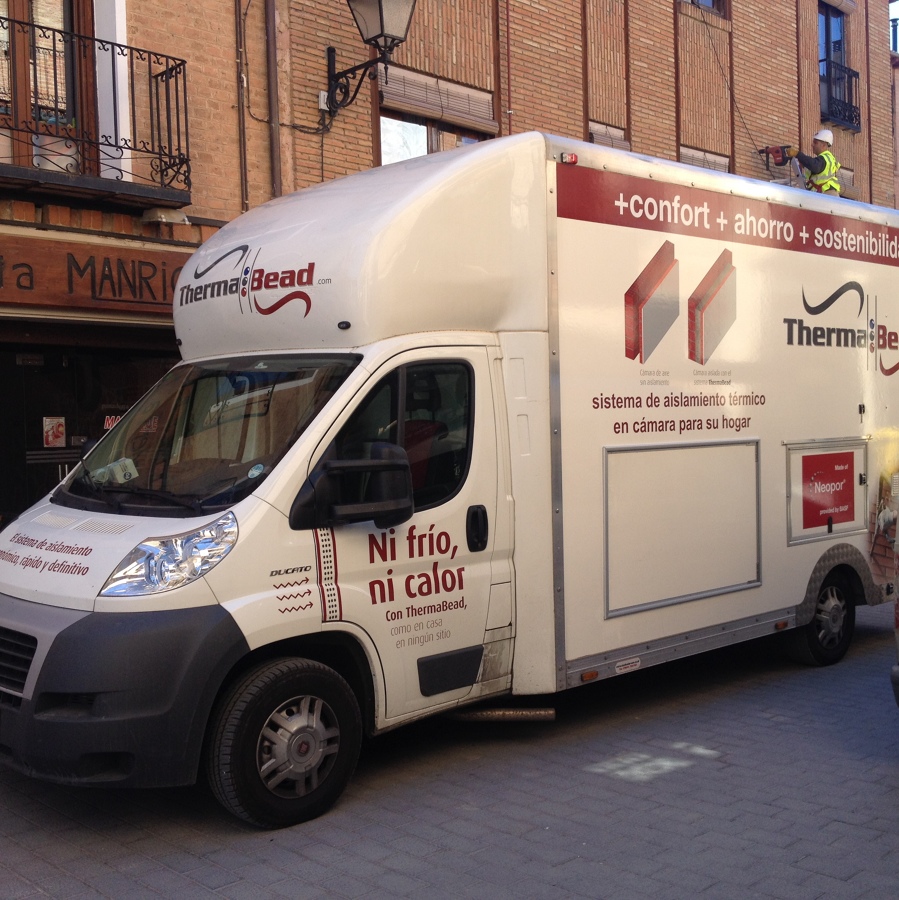 Instalación por el exterior en vivienda