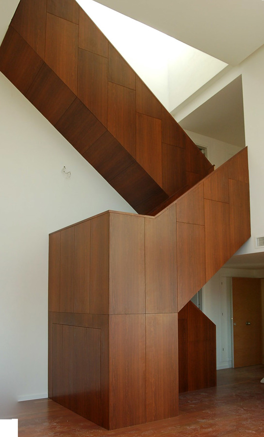 Diseño de escalera interior