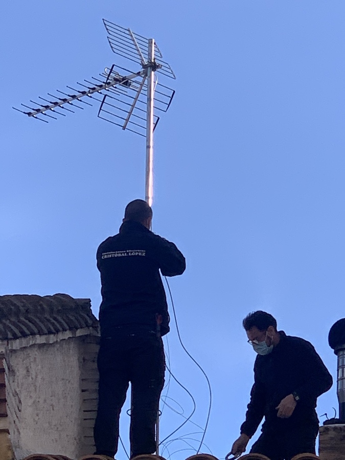 Instalación de antenas