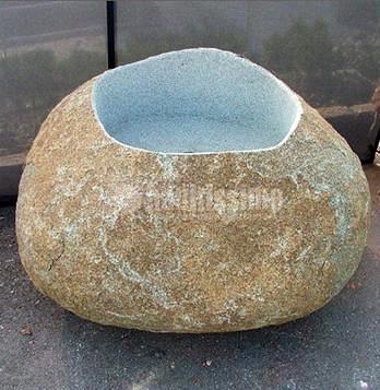 Jardineros, Decoración, Cantos Rodados