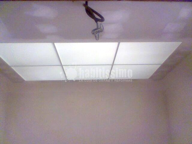 Pladur, Insonorización, Falso Techo