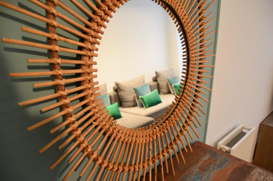 Salón-comedor Böho diseño