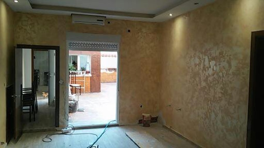Decorativa, isla con led y techos te pladur
