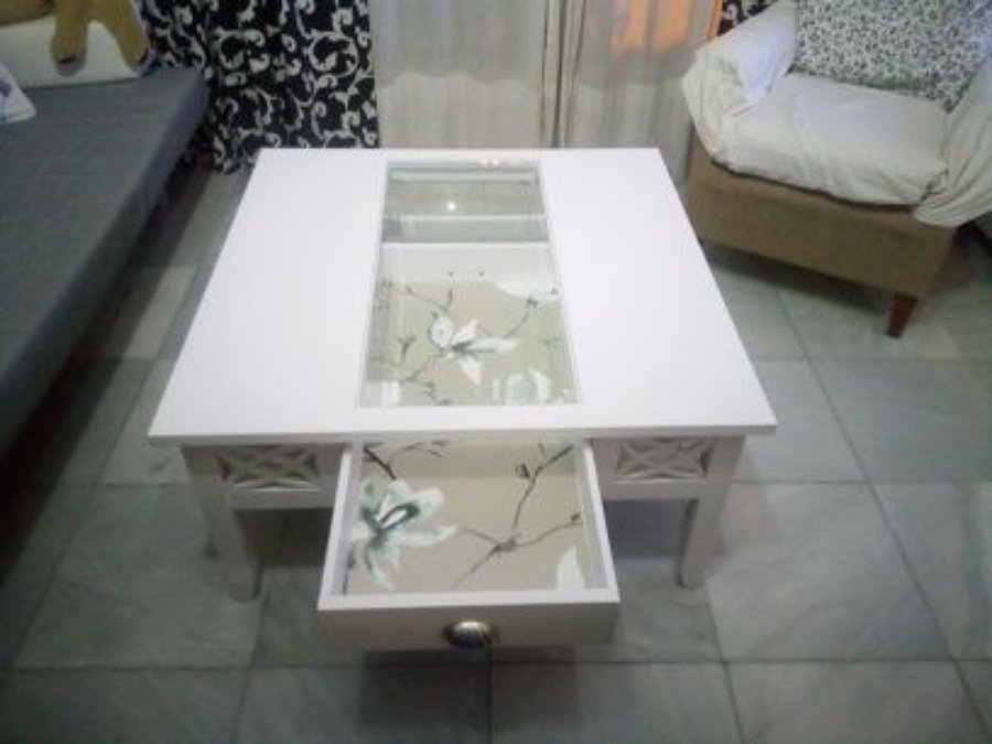 Esmaltado blanco satinado