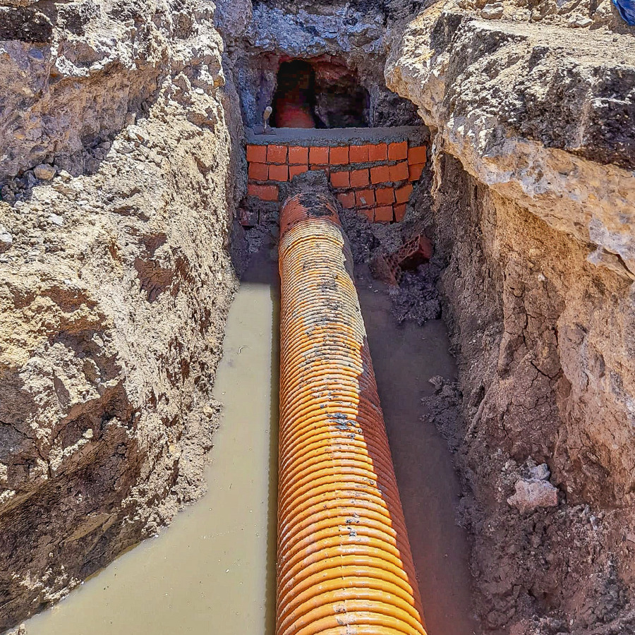 Construcción de saneamientos