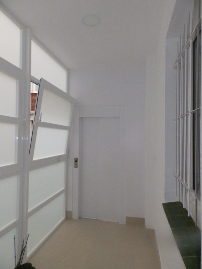 Ascensor por el patio interior