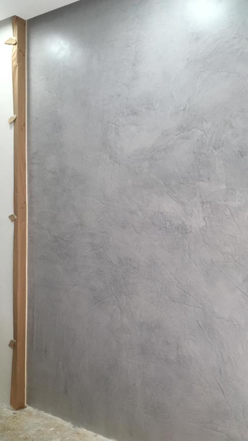 Pared Aqua efecto quemado