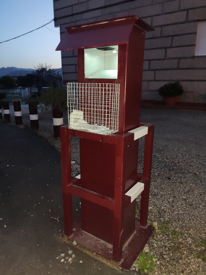 CASETA LECTURA DE CODIGOS QR PARA ACCESO APARCAMIENTO PRIVADO