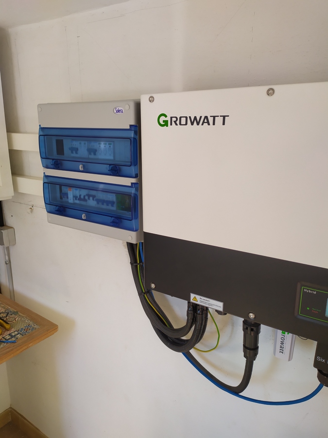 Instalación solar conectada a Red