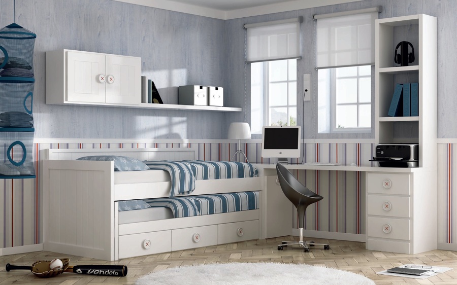 Dormitorio blanco Noel