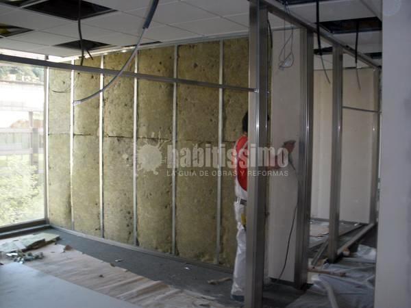 Pladur, Reforma, Materiales Aislamiento