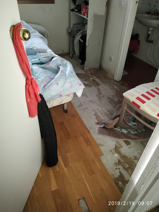 Averia por inundación