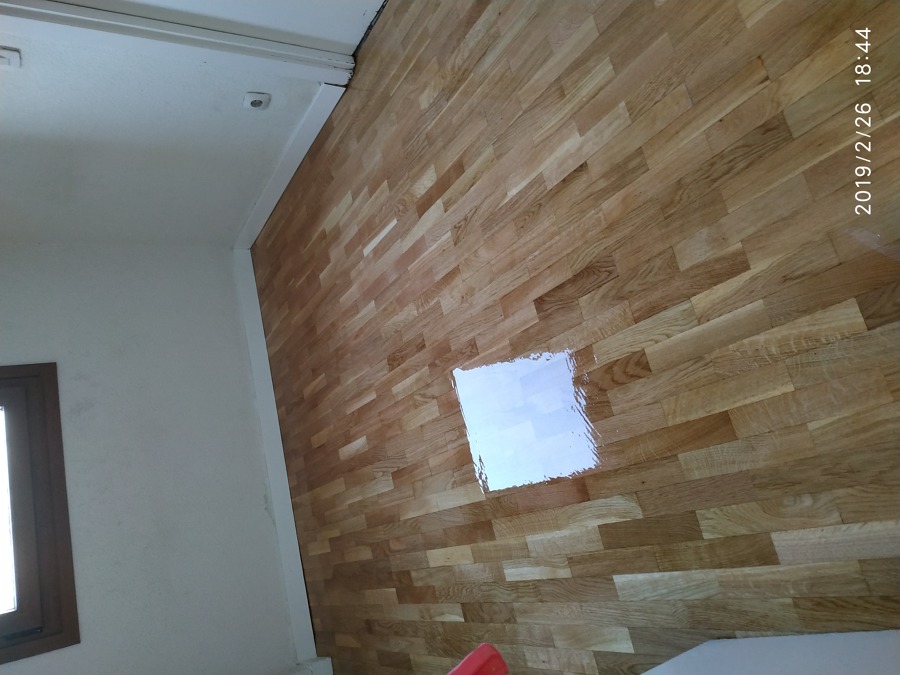 Reparación inundación