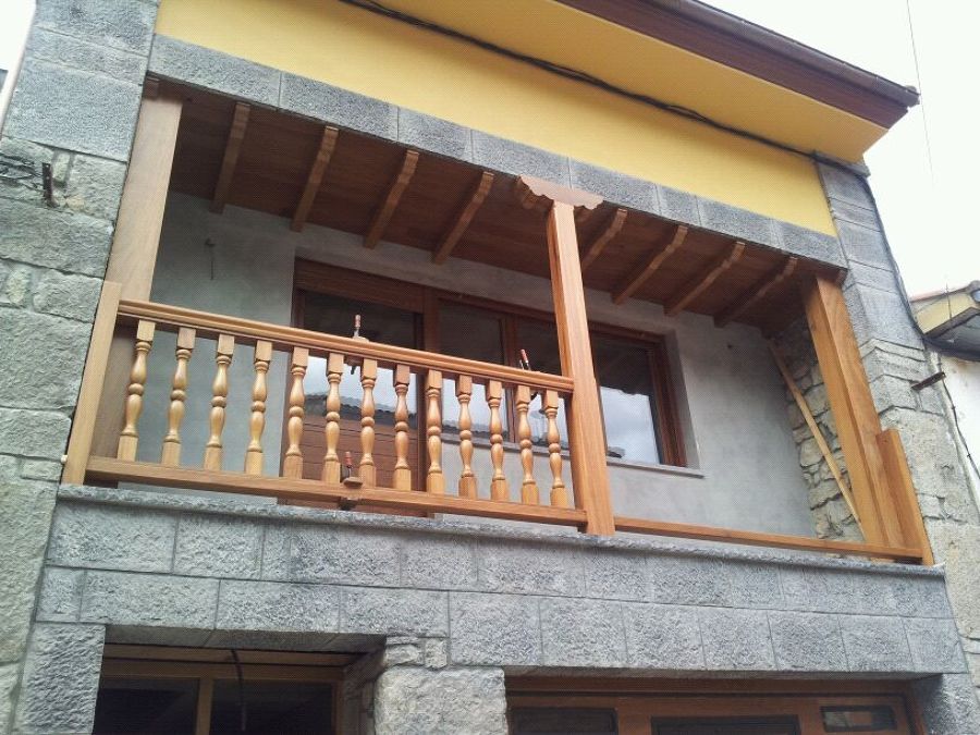 Baranda para corredor