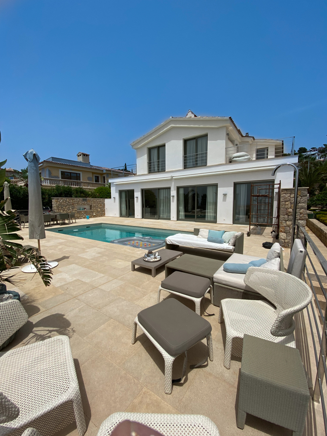 Pintura exterior de fachada