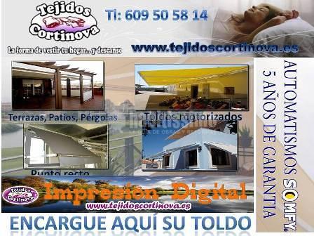 Cortinas, Toldos, Tiendas