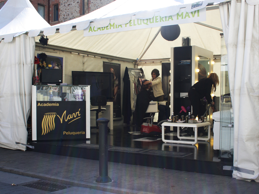 Stand peluquería