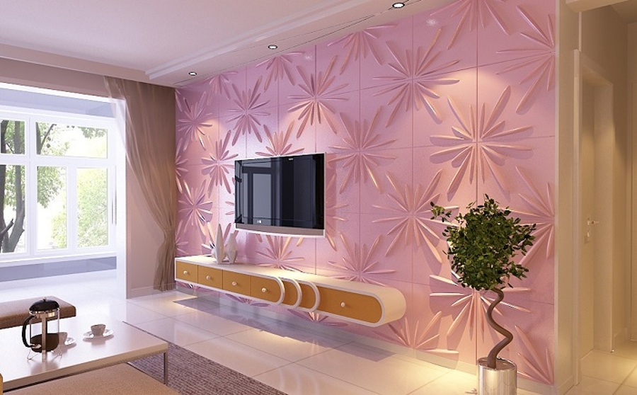 *panel decorativo de pared 3d*