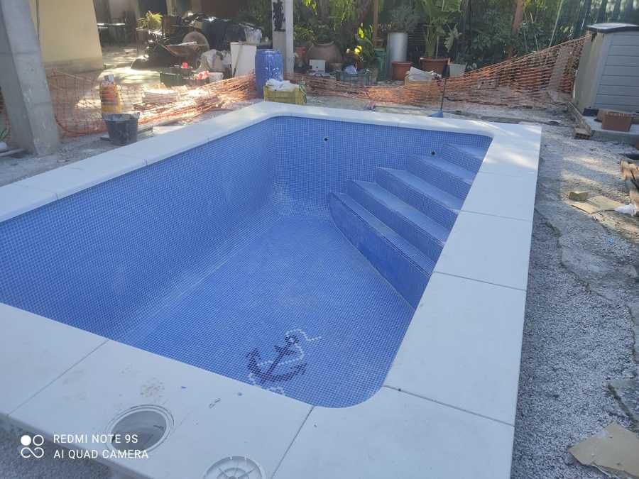 Piscina terminada