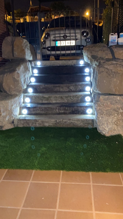 Instalacion de luz solar