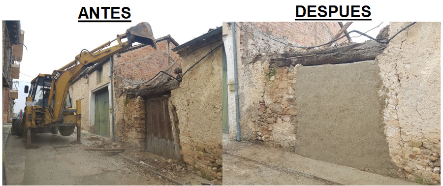 Destrucción y construcción de muros