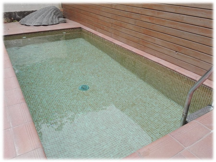 Mini piscina de 4x1,80