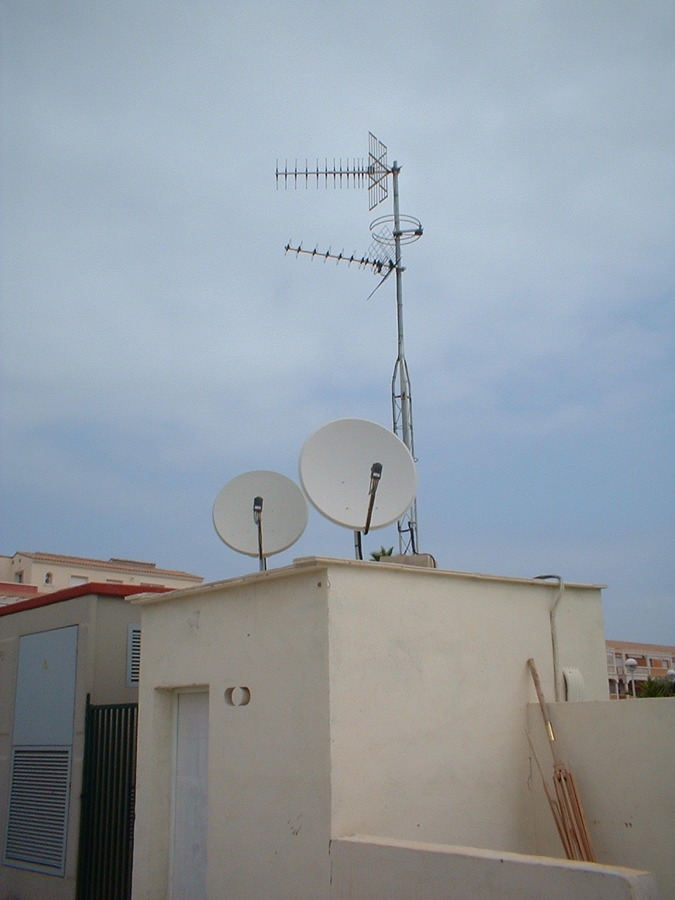 Sistema captación antena comunitaria