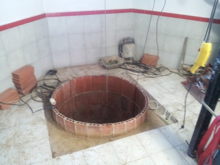 Pozos abiertos, construcción, limpieza y profundización