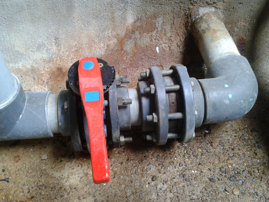 Llave palanca piscina