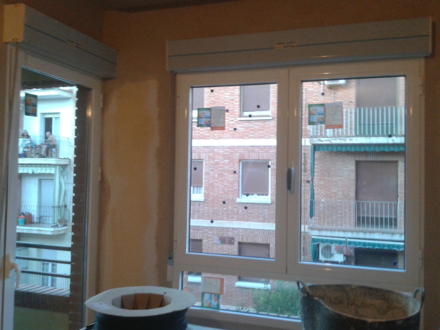 ventanas rotura de puente termico bicolor con cristal climalit plus con control solar 