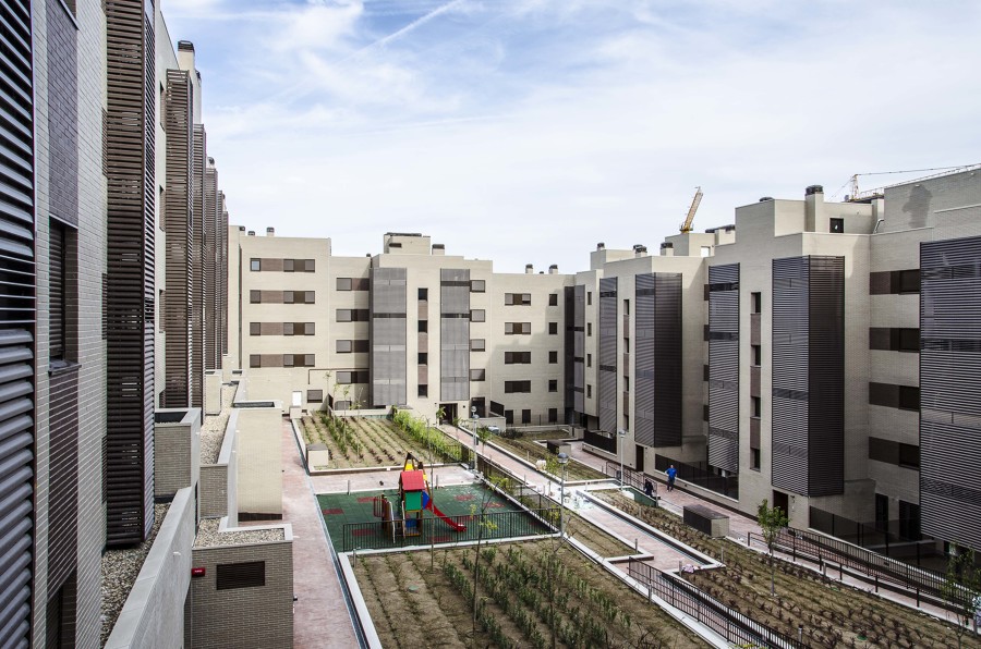 Edificio de viviendas protegidas en Getafe