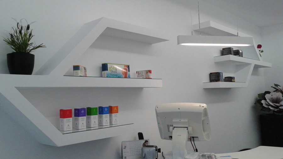 Interior, reforma peluquería Zabalgana, Vitoria