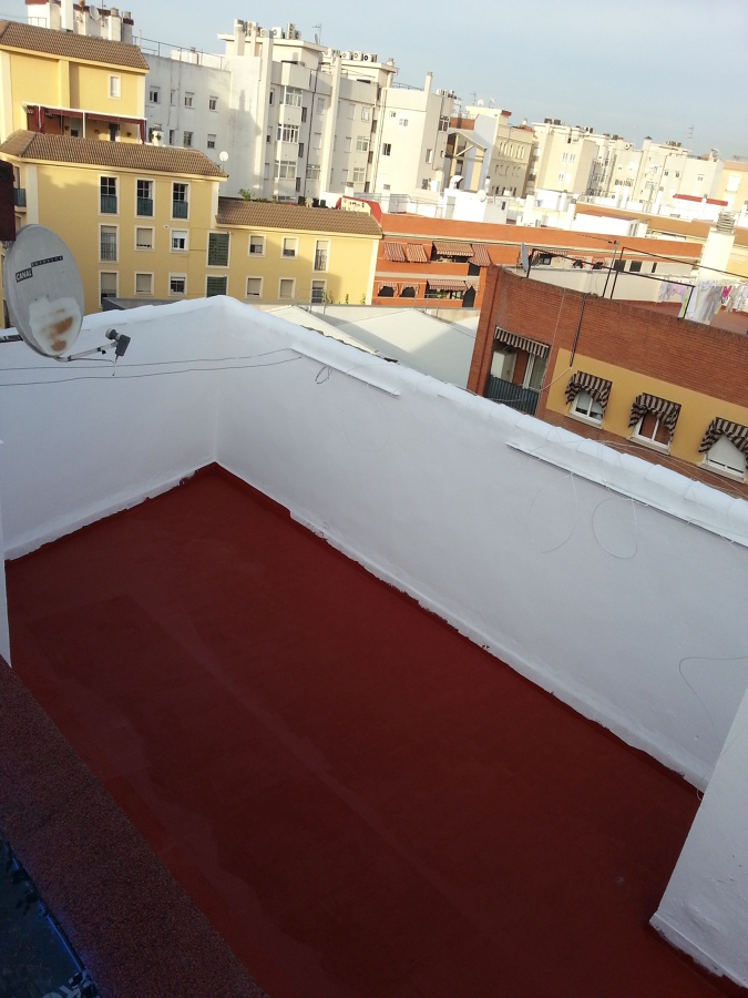 Cubierta Transitable impermeabilizada